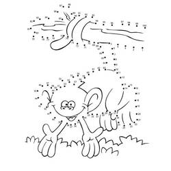 Malvorlage: Punkt zu Punkt Färbung (Malen nach Zahlen) #125855 - Kostenlose Malvorlagen zum Ausdrucken