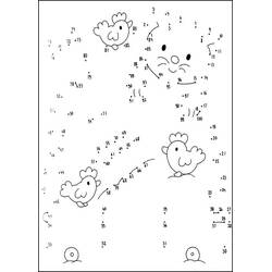 Malvorlage: Punkt zu Punkt Färbung (Malen nach Zahlen) #125893 - Kostenlose Malvorlagen zum Ausdrucken