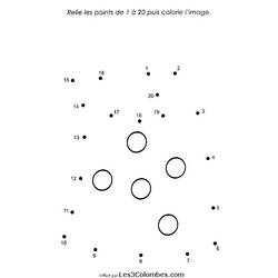 Malvorlage: Punkt zu Punkt Färbung (Malen nach Zahlen) #125909 - Kostenlose Malvorlagen zum Ausdrucken