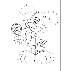 Malvorlage: Punkt zu Punkt Färbung (Malen nach Zahlen) #125977 - Kostenlose Malvorlagen zum Ausdrucken