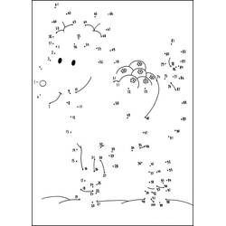 Malvorlage: Punkt zu Punkt Färbung (Malen nach Zahlen) #126002 - Kostenlose Malvorlagen zum Ausdrucken