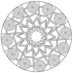 Malvorlage: Abstrakte Mandalas (Mandalas) #173981 - Kostenlose Malvorlagen zum Ausdrucken