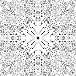 Malvorlage: Abstrakte Mandalas (Mandalas) #193039 - Kostenlose Malvorlagen zum Ausdrucken