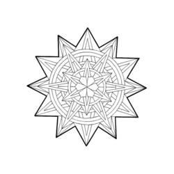 Malvorlage: Stern-Mandalas (Mandalas) #117950 - Kostenlose Malvorlagen zum Ausdrucken