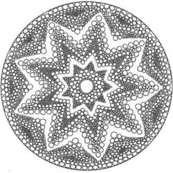 Malvorlage: Stern-Mandalas (Mandalas) #117957 - Kostenlose Malvorlagen zum Ausdrucken
