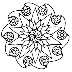 Malvorlage: Stern-Mandalas (Mandalas) #117968 - Kostenlose Malvorlagen zum Ausdrucken