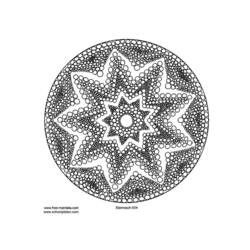 Malvorlage: Stern-Mandalas (Mandalas) #117969 - Kostenlose Malvorlagen zum Ausdrucken