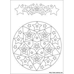 Malvorlage: Stern-Mandalas (Mandalas) #117978 - Kostenlose Malvorlagen zum Ausdrucken