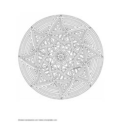 Malvorlage: Stern-Mandalas (Mandalas) #118007 - Kostenlose Malvorlagen zum Ausdrucken