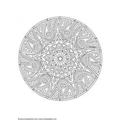 Malvorlage: Stern-Mandalas (Mandalas) #118037 - Kostenlose Malvorlagen zum Ausdrucken
