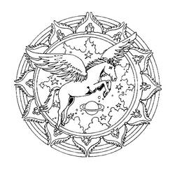 Malvorlage: Tier-Mandalas (Mandalas) #22695 - Kostenlose Malvorlagen zum Ausdrucken