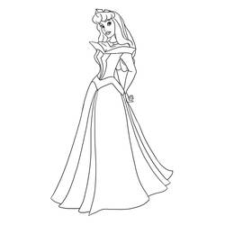 Malvorlage: Dornröschen (Märchen und Geschichten) #130715 - Kostenlose Malvorlagen zum Ausdrucken