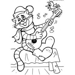 Malvorlage: Gitarre (Musik) #173136 - Kostenlose Malvorlagen zum Ausdrucken