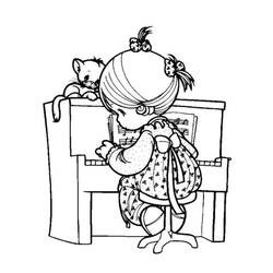 Malvorlage: Klavier (Musik) #173493 - Kostenlose Malvorlagen zum Ausdrucken