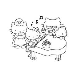 Malvorlage: Klavier (Musik) #173495 - Kostenlose Malvorlagen zum Ausdrucken