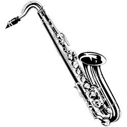 Malvorlage: Saxophon (Musik) #173366 - Kostenlose Malvorlagen zum Ausdrucken