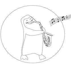 Malvorlage: Saxophon (Musik) #173394 - Kostenlose Malvorlagen zum Ausdrucken