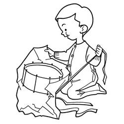 Malvorlage: Trommel (Musik) #209551 - Kostenlose Malvorlagen zum Ausdrucken