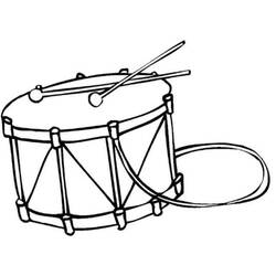 Malvorlage: Trommel (Musik) #209554 - Kostenlose Malvorlagen zum Ausdrucken