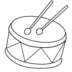 Malvorlage: Trommel (Musik) #209560 - Kostenlose Malvorlagen zum Ausdrucken