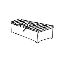 Malvorlage: Xylophon (Musik) #200975 - Kostenlose Malvorlagen zum Ausdrucken