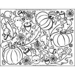 Malvorlage: Herbst (Natur und Jahreszeiten) #164207 - Kostenlose Malvorlagen zum Ausdrucken