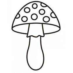 Malvorlage: Pilz (Natur und Jahreszeiten) #174093 - Kostenlose Malvorlagen zum Ausdrucken