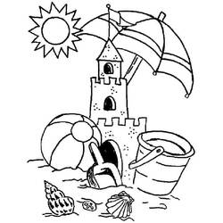 Malvorlage: Sommer (Natur und Jahreszeiten) #165231 - Kostenlose Malvorlagen zum Ausdrucken