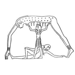 Malvorlage: Ägyptische Mythologie (Religion und Mythologie) #111215 - Kostenlose Malvorlagen zum Ausdrucken
