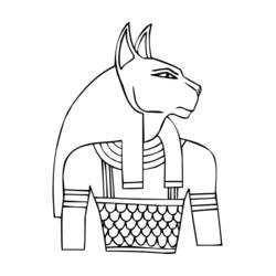 Malvorlage: Ägyptische Mythologie (Religion und Mythologie) #111300 - Kostenlose Malvorlagen zum Ausdrucken