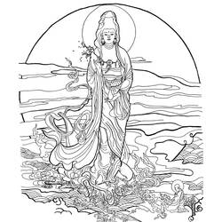 Malvorlage: Hinduistische Mythologie: Buddha (Religion und Mythologie) #89508 - Kostenlose Malvorlagen zum Ausdrucken