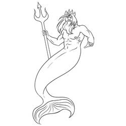 Malvorlage: Poseidon (Religion und Mythologie) #220919 - Kostenlose Malvorlagen zum Ausdrucken