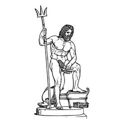 Malvorlage: Poseidon (Religion und Mythologie) #220923 - Kostenlose Malvorlagen zum Ausdrucken