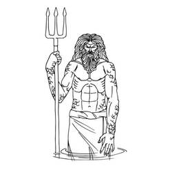Malvorlage: Poseidon (Religion und Mythologie) #220926 - Kostenlose Malvorlagen zum Ausdrucken