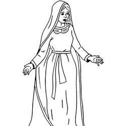 Malvorlage: Unsere Liebe Frau von Lourdes (Religion und Mythologie) #193958 - Kostenlose Malvorlagen zum Ausdrucken