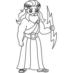 Malvorlage: Zeus (Religion und Mythologie) #219496 - Kostenlose Malvorlagen zum Ausdrucken