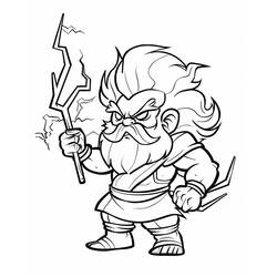 Malvorlage: Zeus (Religion und Mythologie) #219499 - Kostenlose Malvorlagen zum Ausdrucken