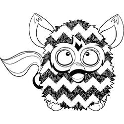 Malvorlage: Furby (Spielzeug und Spiele) #218551 - Kostenlose Malvorlagen zum Ausdrucken