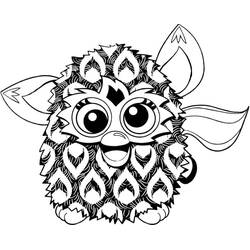 Malvorlage: Furby (Spielzeug und Spiele) #218555 - Kostenlose Malvorlagen zum Ausdrucken