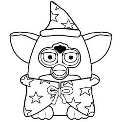 Malvorlage: Furby (Spielzeug und Spiele) #218562 - Kostenlose Malvorlagen zum Ausdrucken