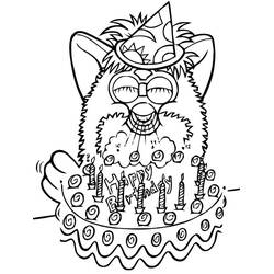 Malvorlage: Furby (Spielzeug und Spiele) #218572 - Kostenlose Malvorlagen zum Ausdrucken