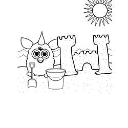 Malvorlage: Furby (Spielzeug und Spiele) #218573 - Kostenlose Malvorlagen zum Ausdrucken