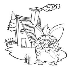 Malvorlage: Furby (Spielzeug und Spiele) #218578 - Kostenlose Malvorlagen zum Ausdrucken