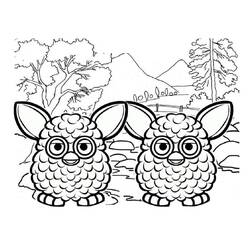 Malvorlage: Furby (Spielzeug und Spiele) #218579 - Kostenlose Malvorlagen zum Ausdrucken
