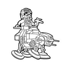 Malvorlage: LEGO Star Wars (Spielzeug und Spiele) #200407 - Kostenlose Malvorlagen zum Ausdrucken