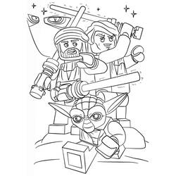 Malvorlage: LEGO Star Wars (Spielzeug und Spiele) #200444 - Kostenlose Malvorlagen zum Ausdrucken