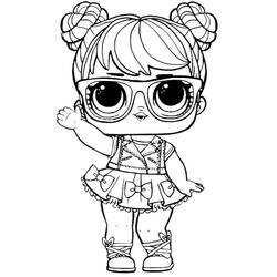 Zeichnungen zum Ausmalen: LOL Puppe - Kostenlose Malvorlagen zum Ausdrucken