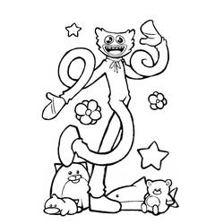 Malvorlage: Poppy Playtime (Spielzeug und Spiele) #189615 - Kostenlose Malvorlagen zum Ausdrucken