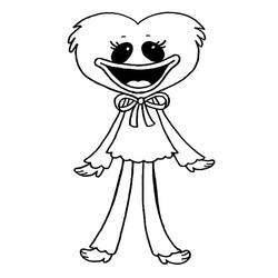 Malvorlage: Poppy Playtime (Spielzeug und Spiele) #189629 - Kostenlose Malvorlagen zum Ausdrucken