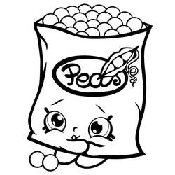 Zeichnungen zum Ausmalen: Shopkins - Kostenlose Malvorlagen zum Ausdrucken